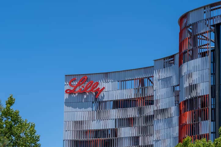 Eli Lilly building, the manufacturers of Zepbound™.